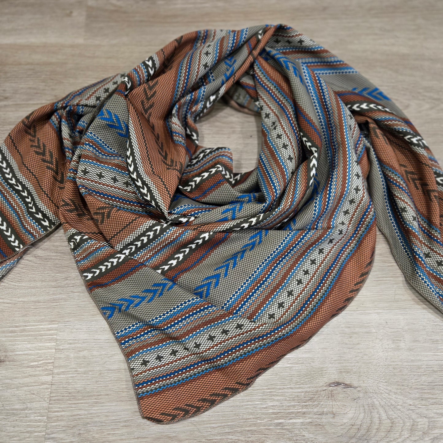 Dark serape