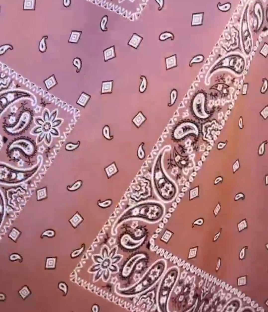 Dusty pink bandana