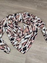 Load image into Gallery viewer, Grey and pink abstract
