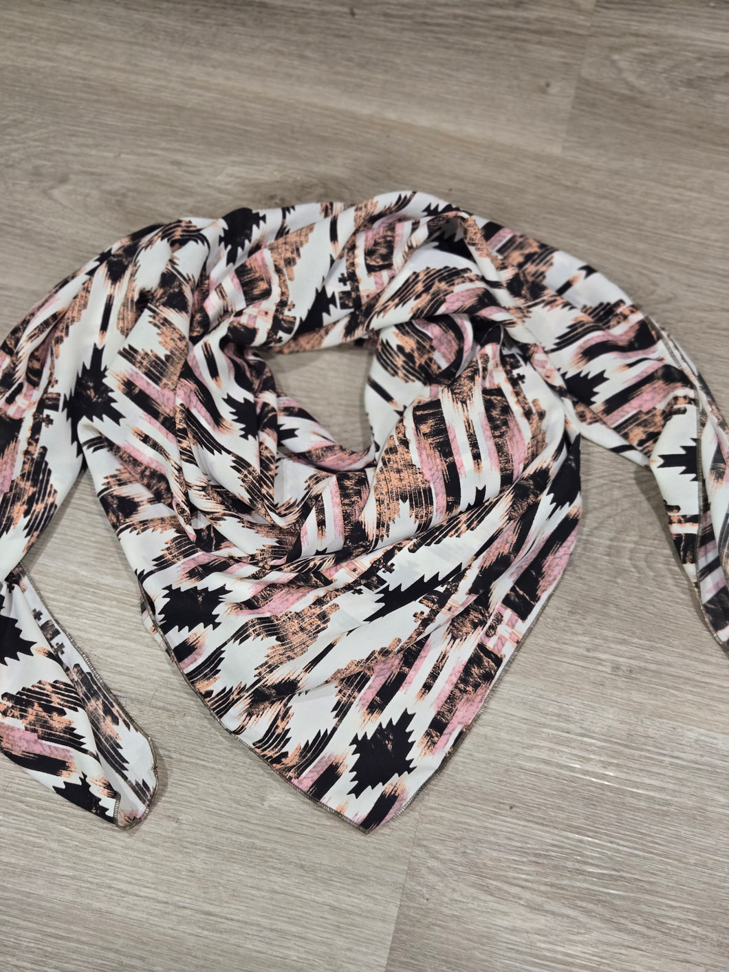 Grey and pink abstract