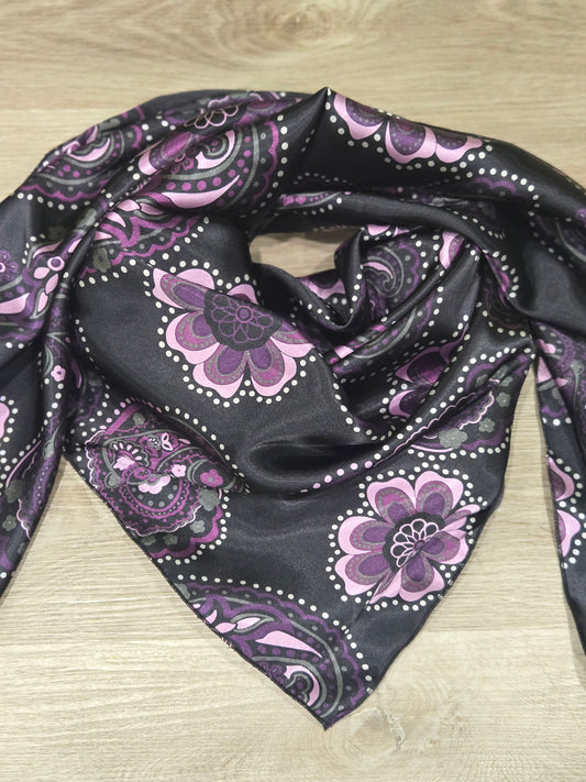 Purple paisley