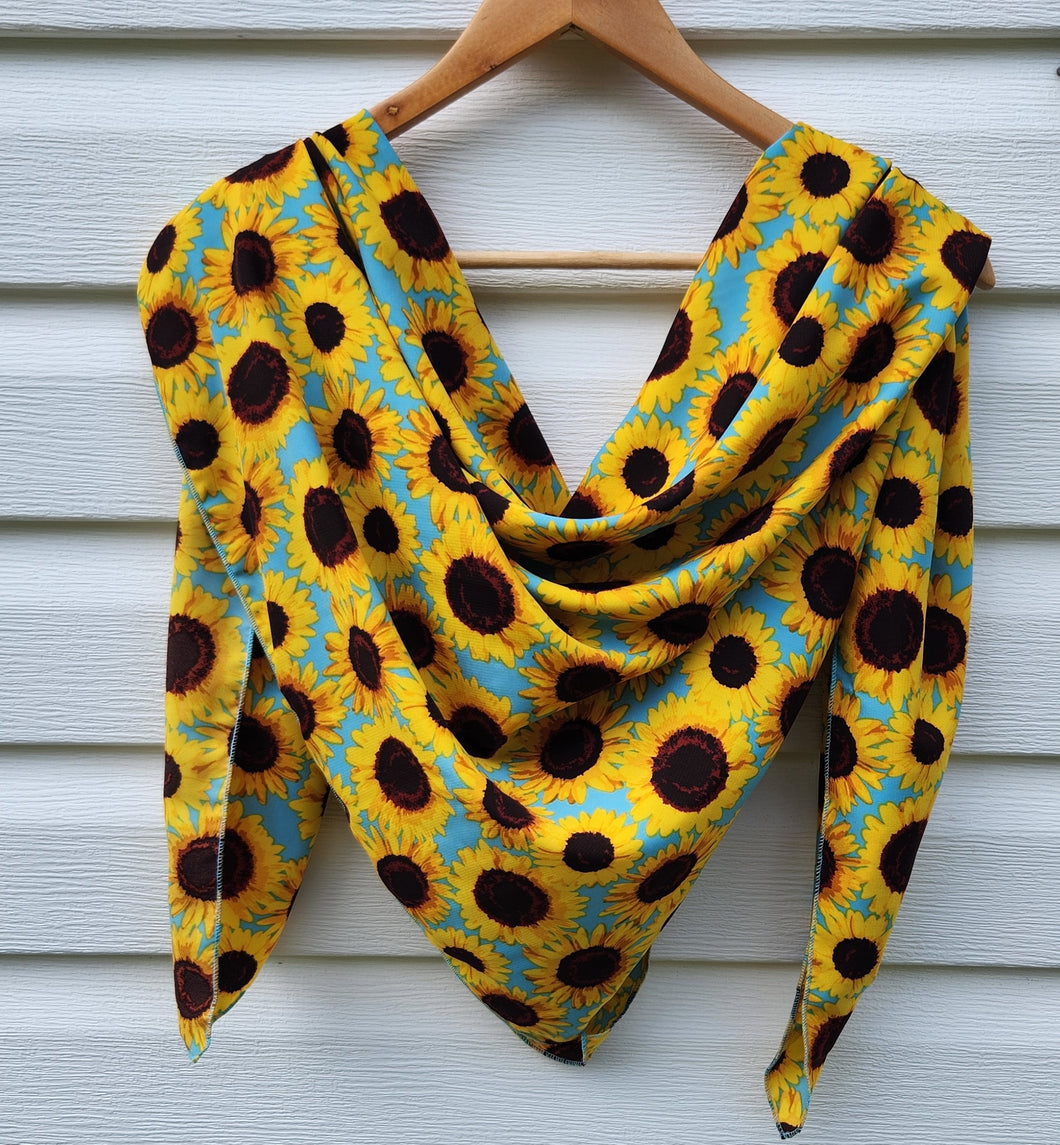 Blue sunflower