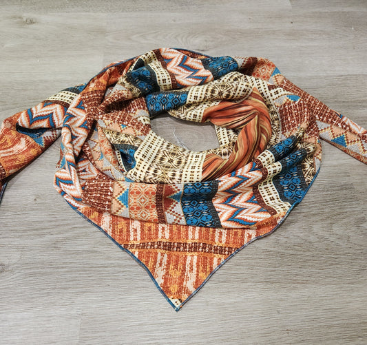 Orange tribal