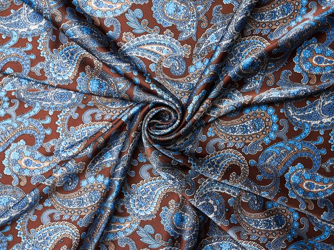 Chocolate Paisley