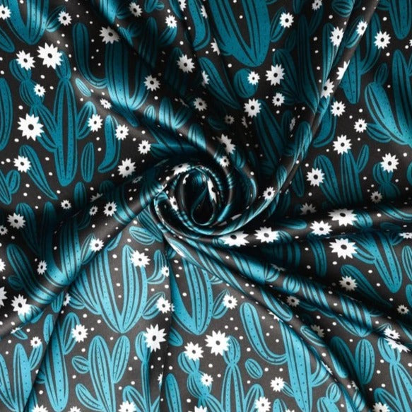 Teal cactus
